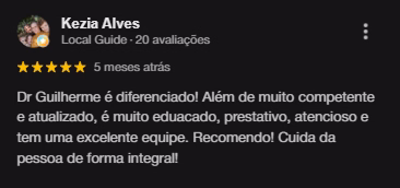 Depoimento de paciente 8